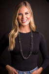 66" Rondell Bead Necklace