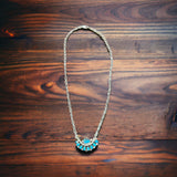Sandra Sardo Turquoise & Sterling Silver Necklace