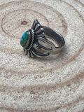 Sonoran Gold Sunray Ring by Victor Coriz - Size 9.5