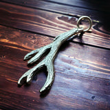 Sterling Antler charm/pendant
