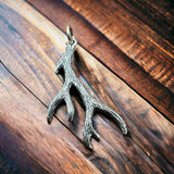 Sterling Antler charm/pendant