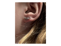 Sterling Gecko Post Earrings