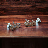 Sterling Mermaid post earrings