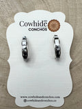Terrance Panteah White Buffalo & Sterling Silver Earrings