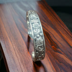 Tom Dinetso Sterling Silver Bracelet - 5 5/8 with 1" gap