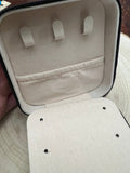 Tombstone Western Jewelry Box — Frontier-Style Etched Metal Storage Case