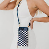 Checkered Cell Phone Bag